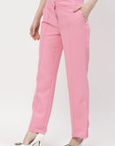 Madame Solid Slit Trouser