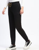 mSECRET Cotton Blend Jogger Style Black Track Bottom