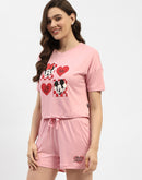 mSECRET Disney Print Lavender Nightsuit