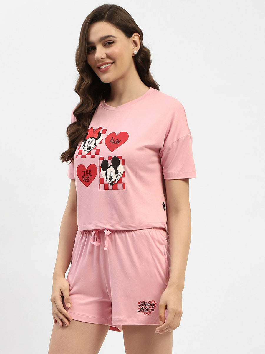 mSECRET Disney Print Lavender Nightsuit