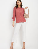 Madame Pink Solid Top