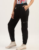 mSECRET Solid Black Cargo Pants