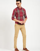 Camla Wine Shirts For Men