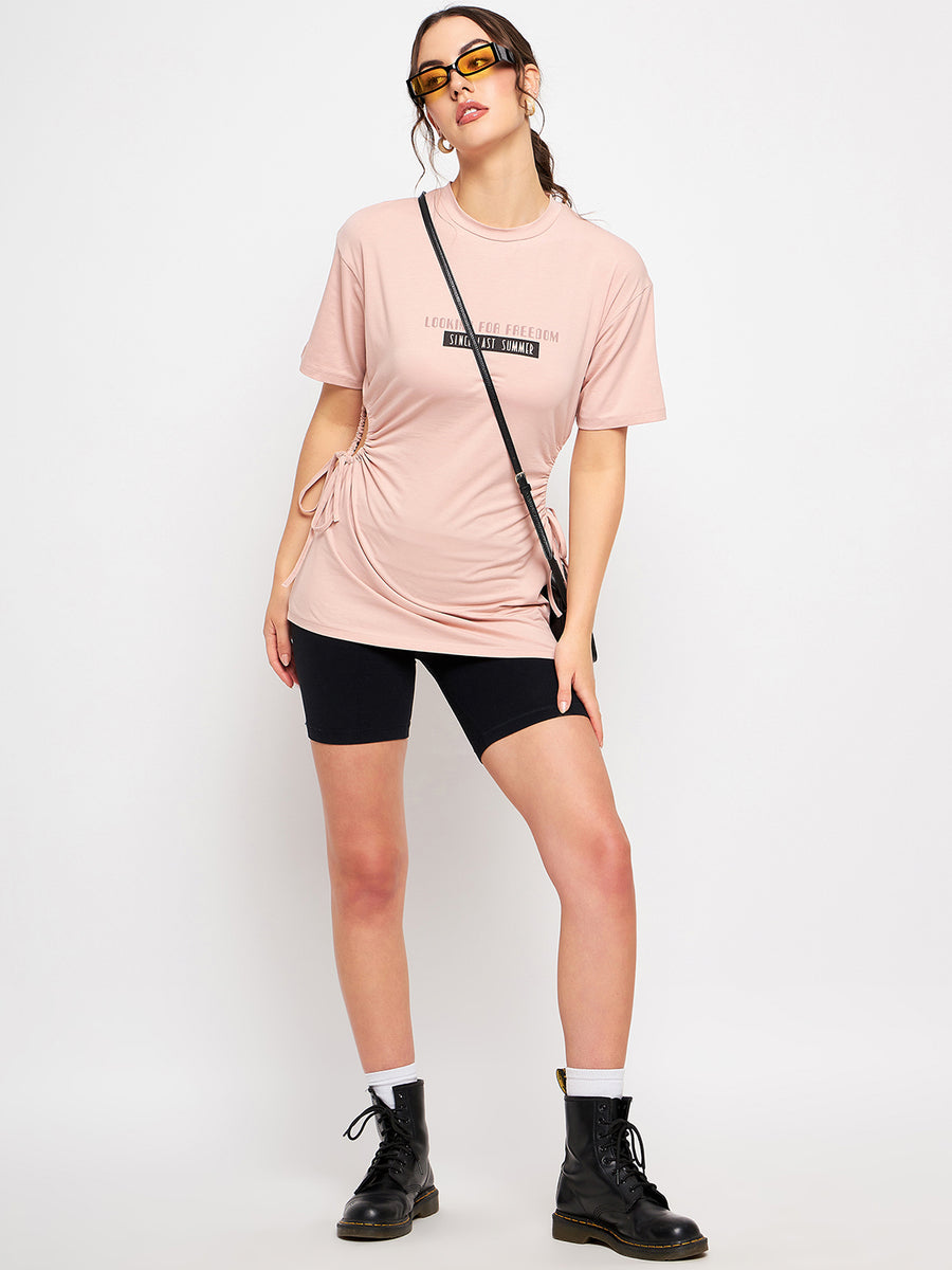 Camla Pink T- Shirt For Women