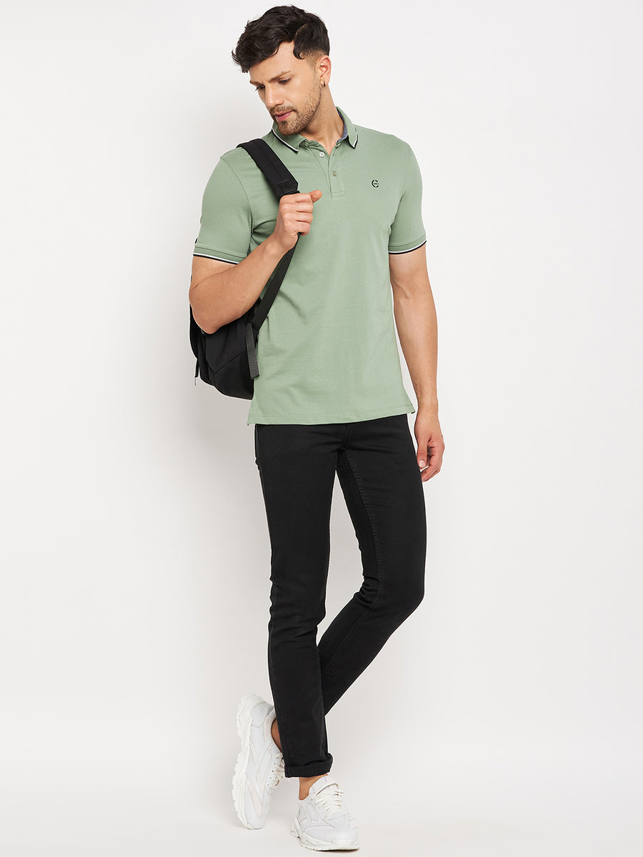 Camla Green T- Shirt For Men