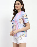 Madame Multicolor Printed T-Shirt