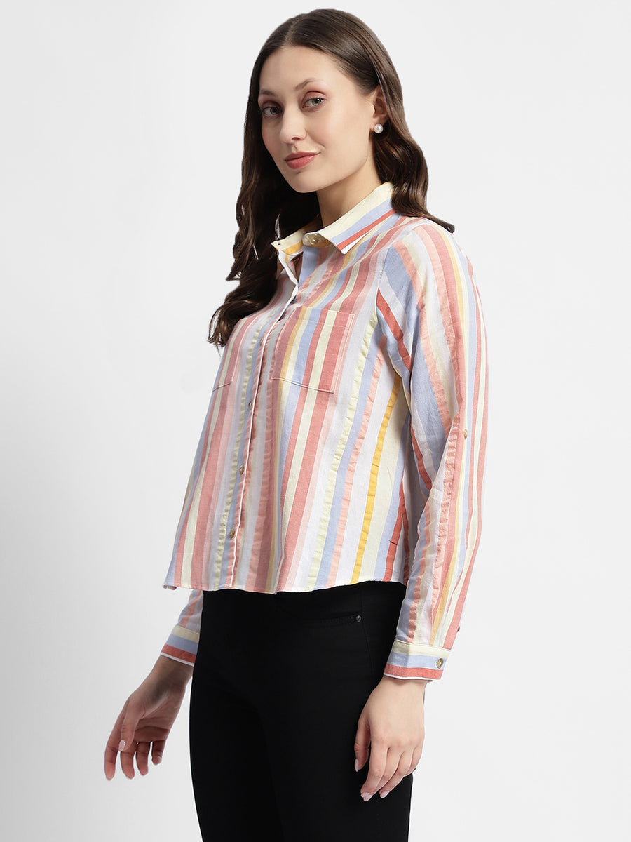 Madame Multicolour Striped       Shirt