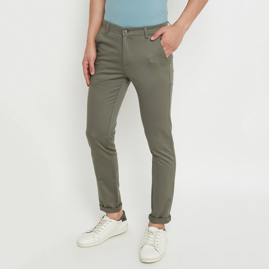 Camla Olive Trouser For Women