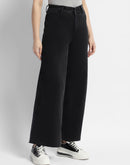 Madame Black Wid Leg High Rise Jeans