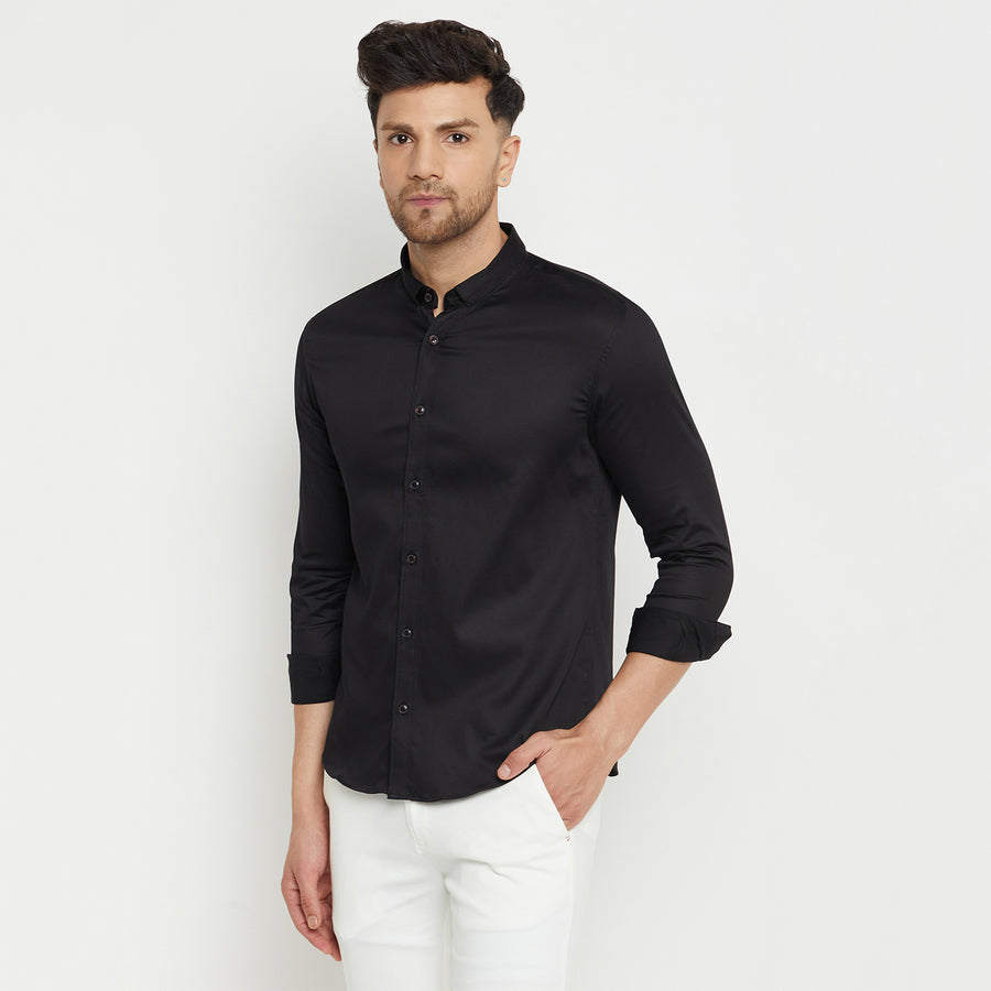 Camla Black Shirt For Men