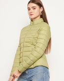 Madame Mint Green Puffer Jacket