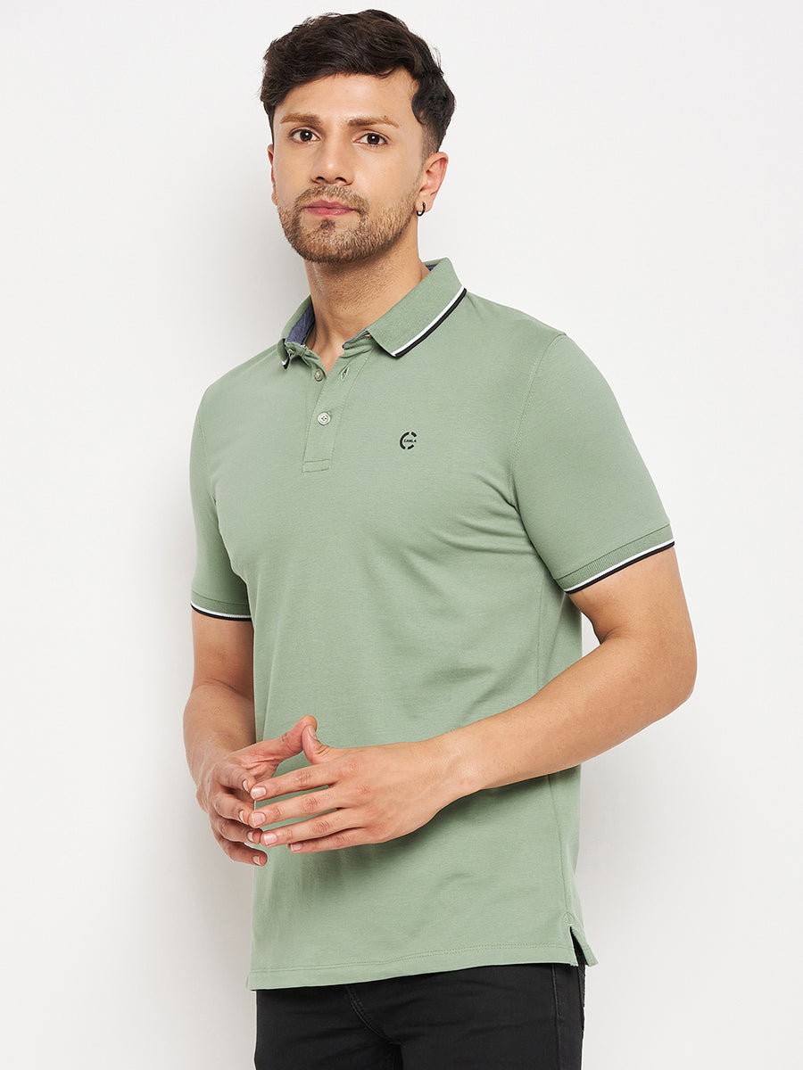 Camla Green T- Shirt For Men