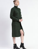 Madame Emerald Green Mini Dress and Shrug Co-ord Set