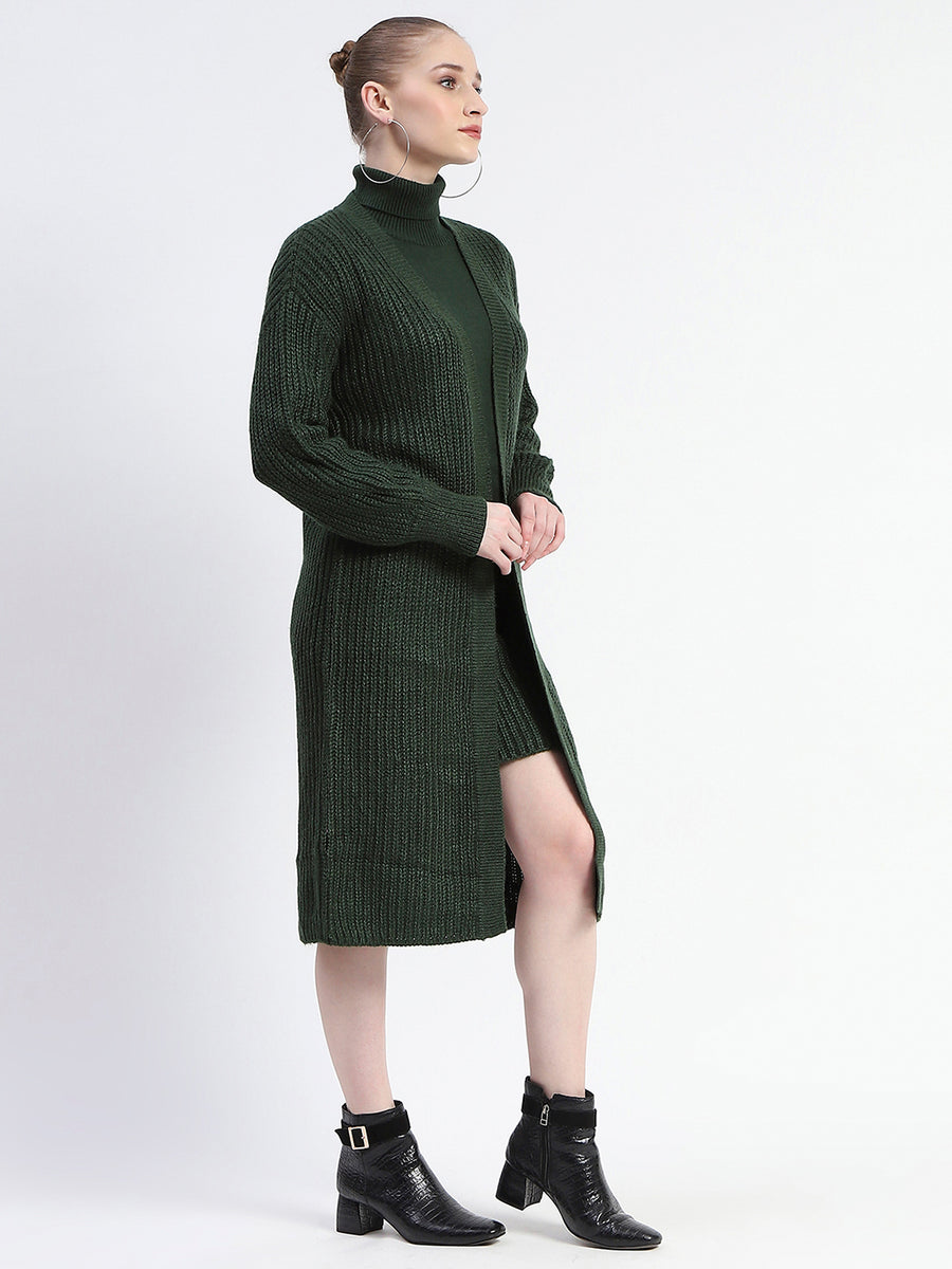 Madame Emerald Green Mini Dress and Shrug Co-ord Set