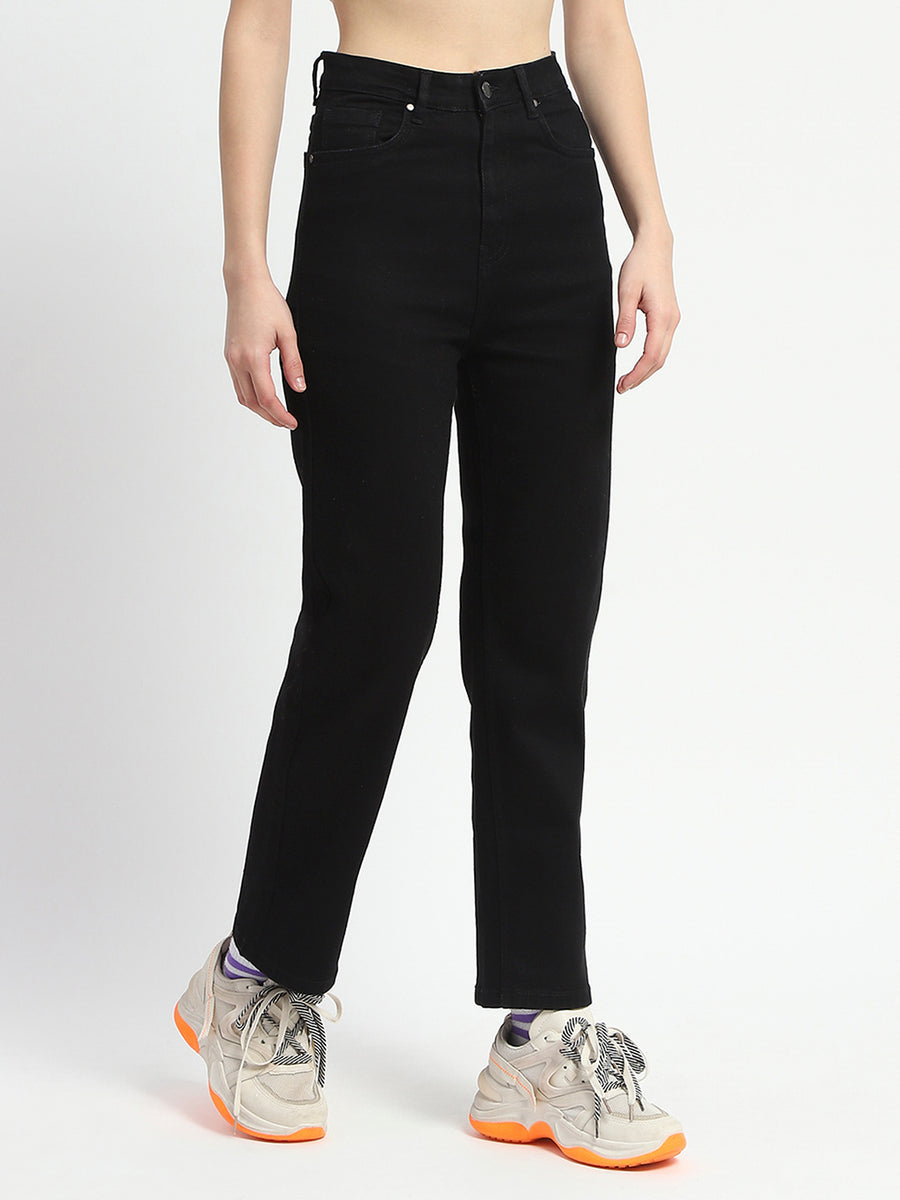 Madame Cotton Blend Black Jeans