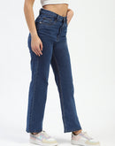 Madame Dark Wash Straight-Fit Jeans