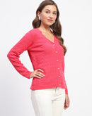 Madame Coral V Neck Cardigan