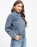 Madame Dark Blue Denim Jacket