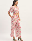 Madame Floral Print Off White Co-Ord Set