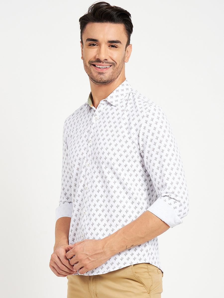 Camla White Shirts For Men