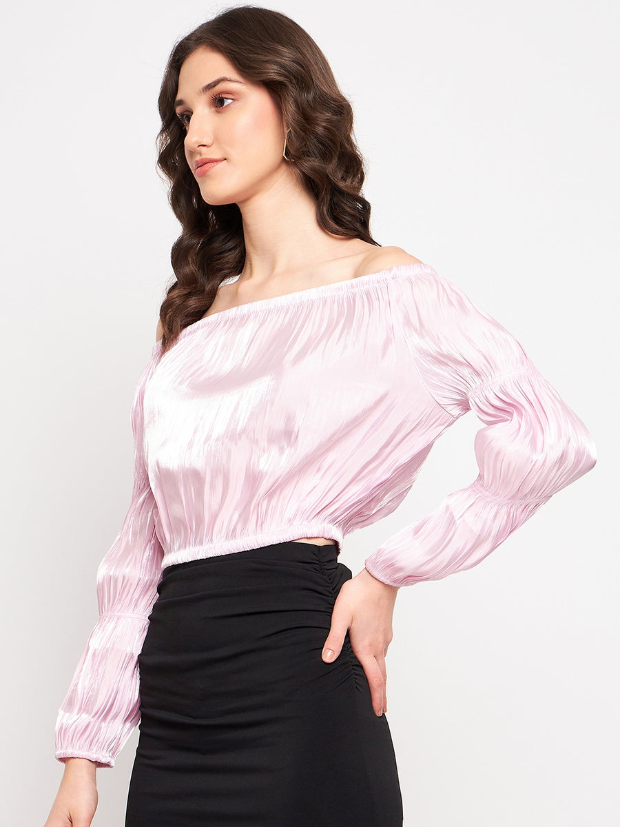 Camla Barcelona Pink Top | Buy COLOR Pink Top Online for | Glamly