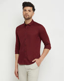 Camla Wine Shirt For Men