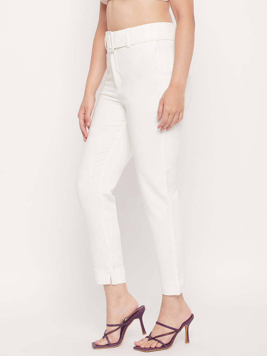 Camla Barcelona Women White Trouser