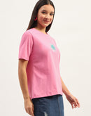 Madame Printed Pink T-Shirt