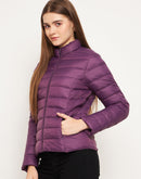 Madame Purple Puffer Jacket