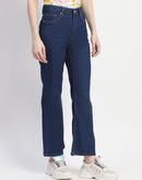 Madame Bootcut Solid Indigo Denim