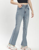 Madame Light Wash Flared Jeans