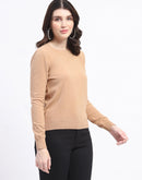 Madame Crew Neck Brown Sweater