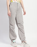 Madame Relax Fit Grey Cotton Joggers