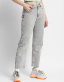 Madame Grey Straight Fit Jeans