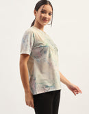 Madame Printed White T-Shirt