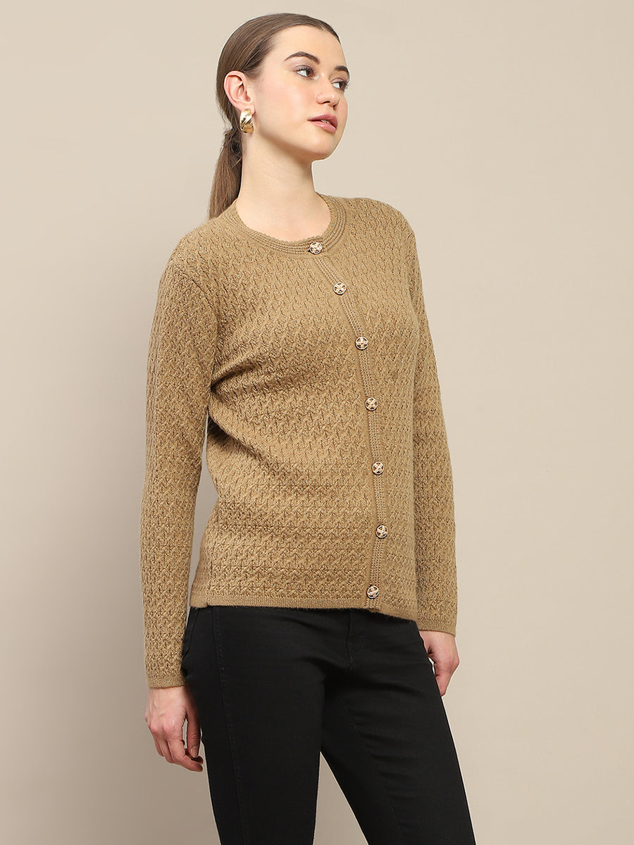 Madame Round Neck Cardigan