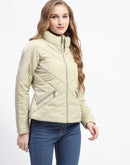 Madame Green Quilted Puffer Jacket