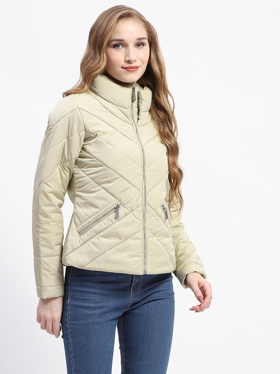 Madame Green Quilted Puffer Jacket