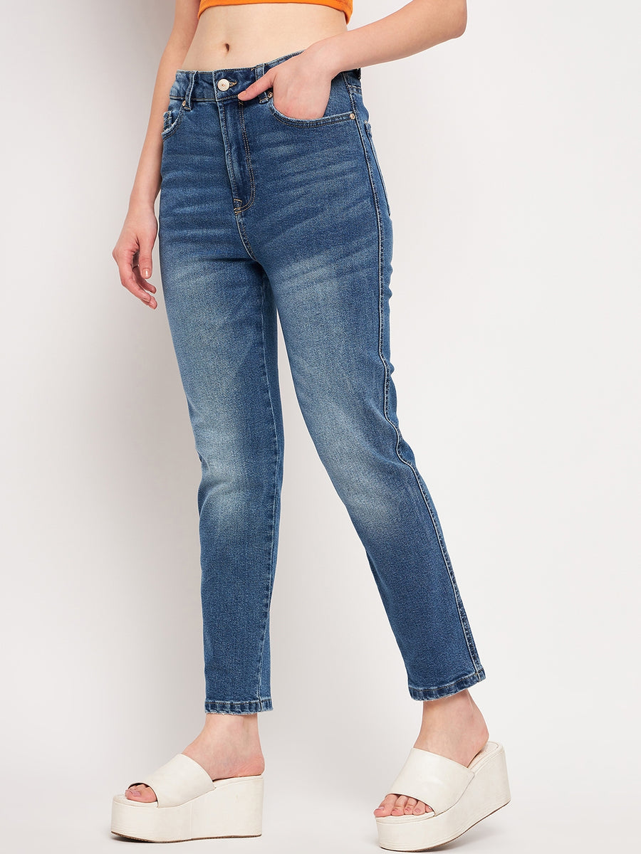 Madame Dark Navy Slim Fit Denim Jeans, Buy SIZE 28 Denim Online for