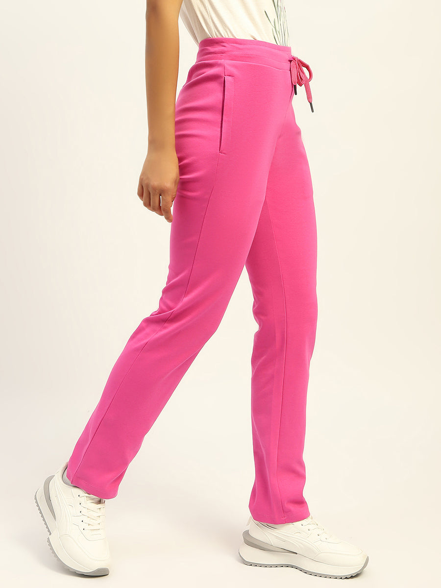 mSECRET Hot Pink Cotton Track Bottom