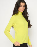 Madame High Neck Lemon Green Skeeve