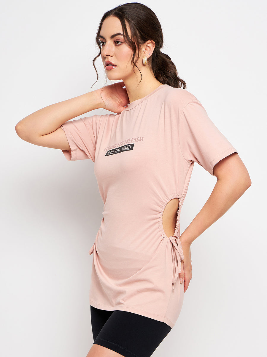 Camla Pink T- Shirt For Women