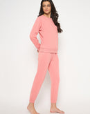 mSECRET Cotton Blend Pink Night Suit