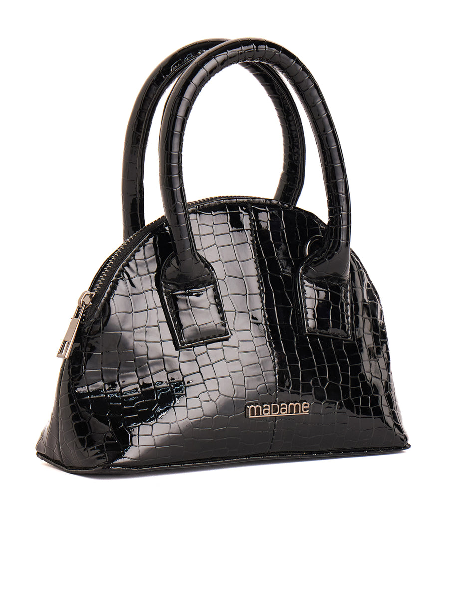 Vivienne Westwood black heart shaped croc bag | Red patent leather handbag,  Black heart, Vivienne westwood purse