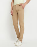 Camla Khaki Trouser For Women