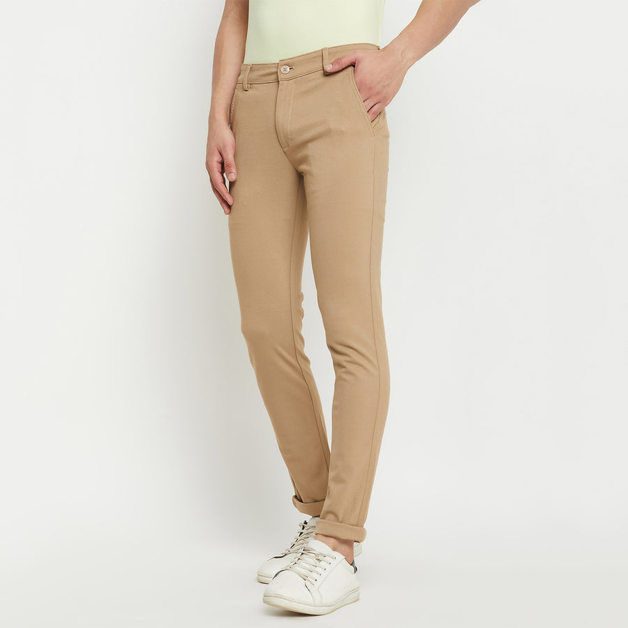 Camla Khaki Trouser For Women