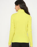 Madame High Neck Lemon Green Skeeve