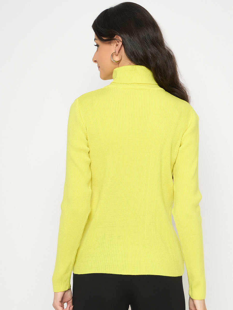 Madame High Neck Lemon Green Skeeve