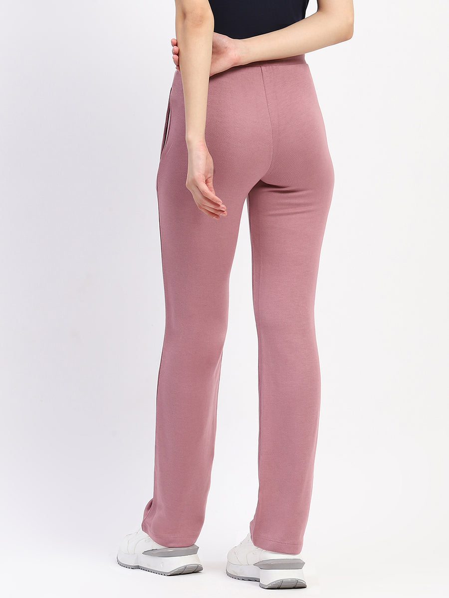 mSECRET Typography Drawstring Waist Pink Track Bottoms