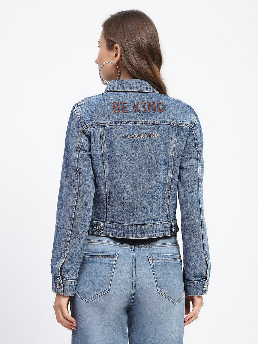 Madame Dark Blue Denim Jacket